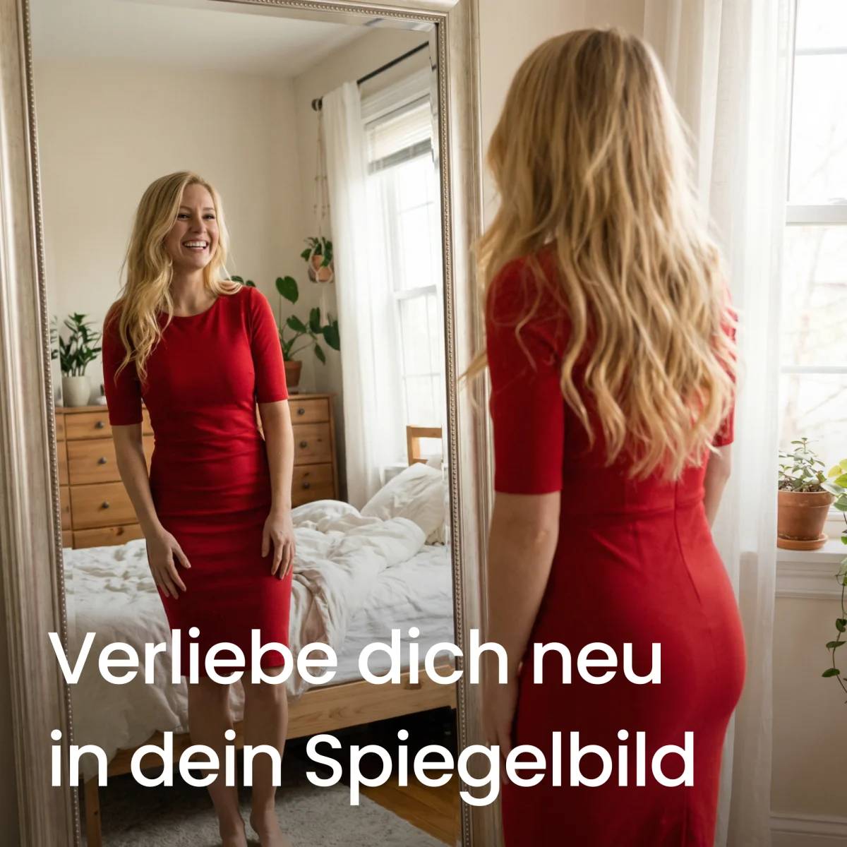 Verliebe dich neu in dein Spiegelbild